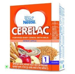 Nestle Cerelac Wheat Apple Stage 1x300gm