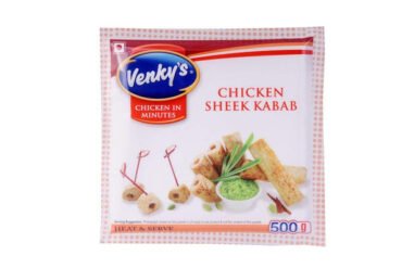 Venkys Chicken Sheek Kabab 500gm